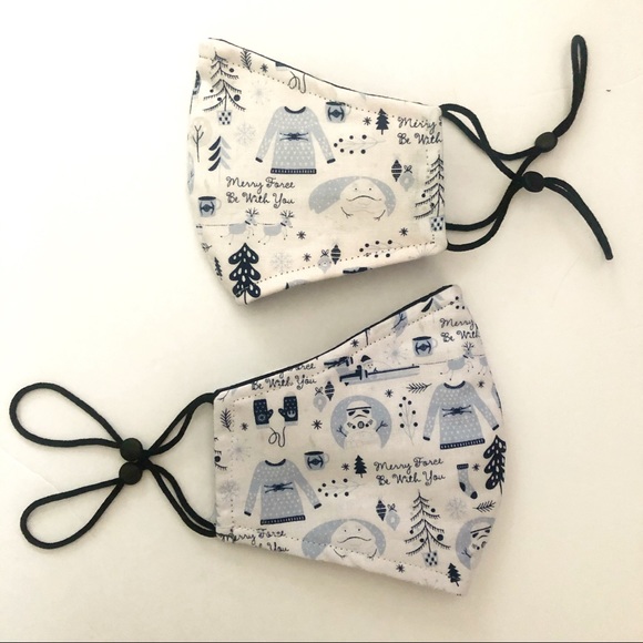 Star Wars Christmas Themed Face Mask - Picture 1 of 4